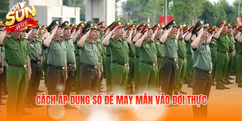 Cách áp dụng số đề may mắn vào đời thực