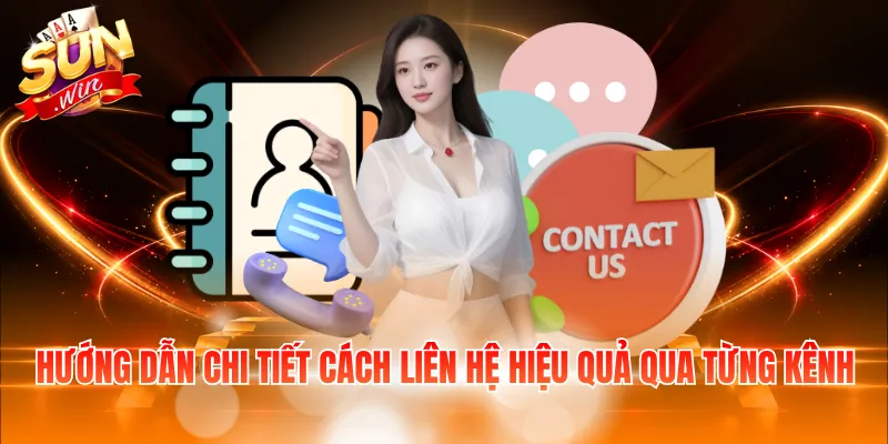 Hướng dẫn chi tiết cách liên hệ hiệu quả qua từng kênh