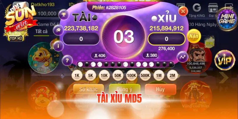 tài xỉu md5