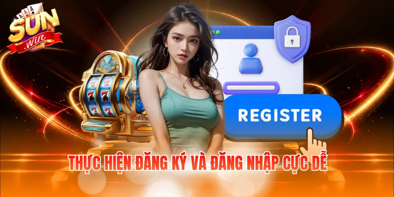 Thực hiện đăng ký và đăng nhập cực dễ